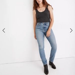 Madewell Perfect Vintage Jeans Curvy Banner Wash (like new)